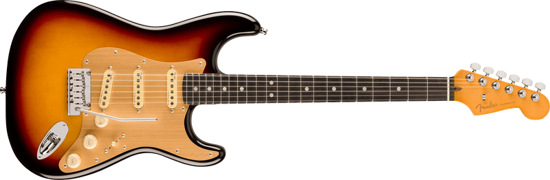 Load image into gallery viewer, Guitare Électrique, AMERICAN ULTRA II STRATOCASTER® Ebony Fingerboard, Ultraburst avec étui rigide
