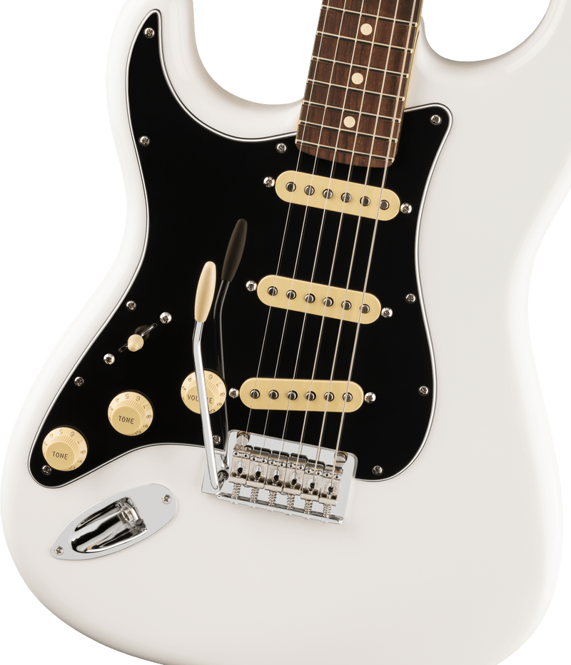 Load image into gallery viewer, Guitare Stratocaster® Player II pour gaucher, touche en palissandre, blanc polaire
