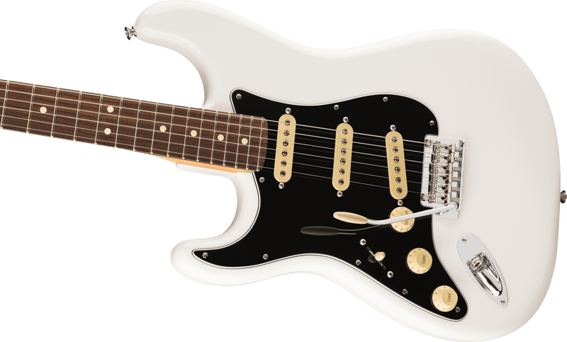 Load image into gallery viewer, Guitare Stratocaster® Player II pour gaucher, touche en palissandre, blanc polaire
