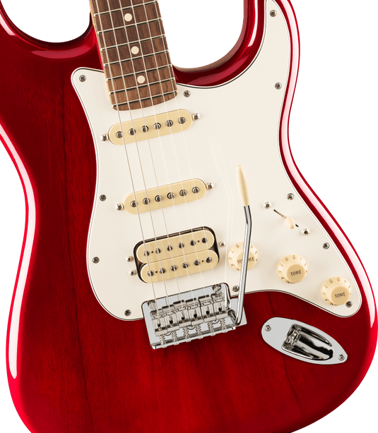 Guitare électrique Stratocaster® Player II HSS, touche en palissandre, finition Transparent Cherry Burst (pas d’étui)