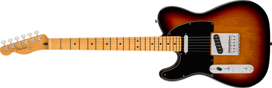 guitare électrique Telecaster Player II (modèle gaucher, touche en érable, fini Sunburst 3 tons) pas d’étui