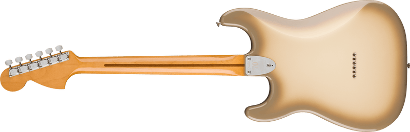 Load image into gallery viewer, guitare Stratocaster 70e Anniversaire Vintera II Antigua -touche  Rosewood , Fini Antigua avec étui rigide
