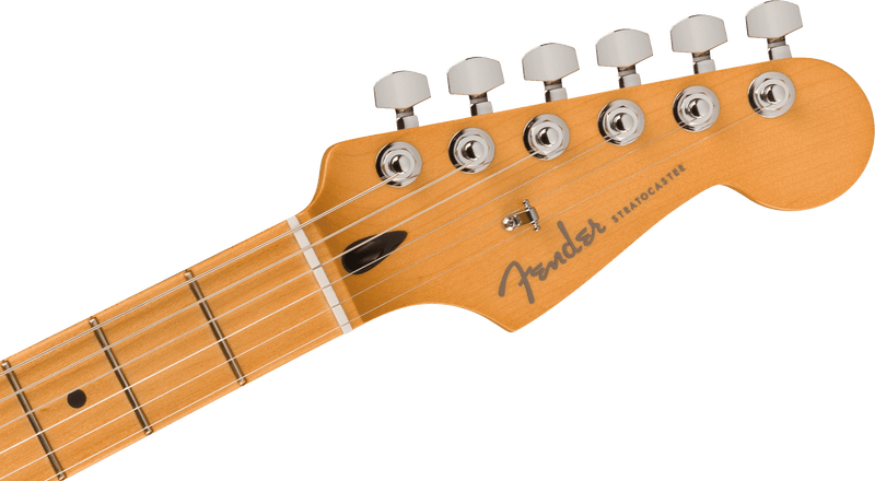 Load image into gallery viewer, PLAYER PLUS STRATOCASTER® HSS Touche en Érable, fini Rouge Fiesta  avec étui souple Deluxe
