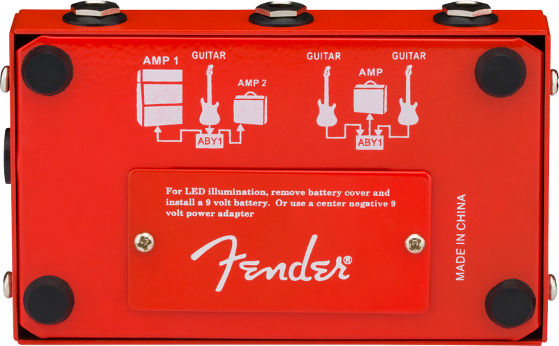 Chargez l&#39;image dans la visionneuse de la galerie, Pédale de sélection 2-Switch ABY Pedal, Rouge
