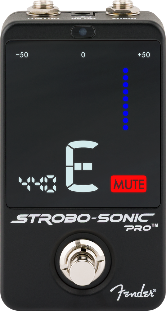 Pédale d'accordeur Strobo-Sonic Pro ultra-précis – Drummond Musique