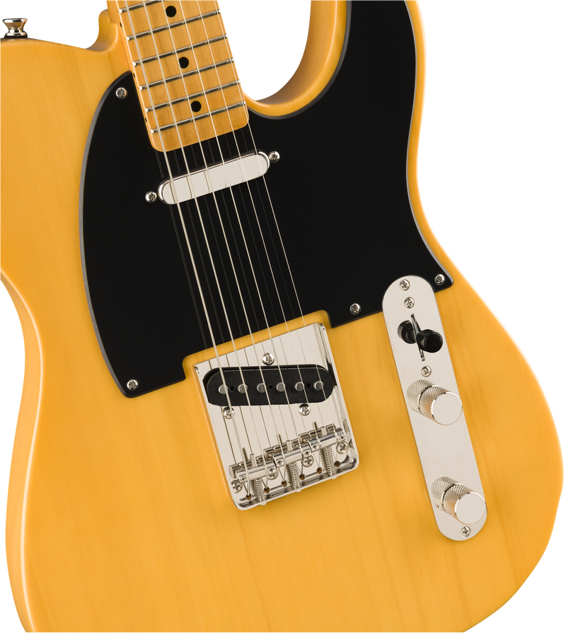 Chargez l'image dans la visionneuse de la galerie, Guitare électrique, Telecaster® Classic Vibe années 50, touche en érable, couleur Butterscotch Blonde

