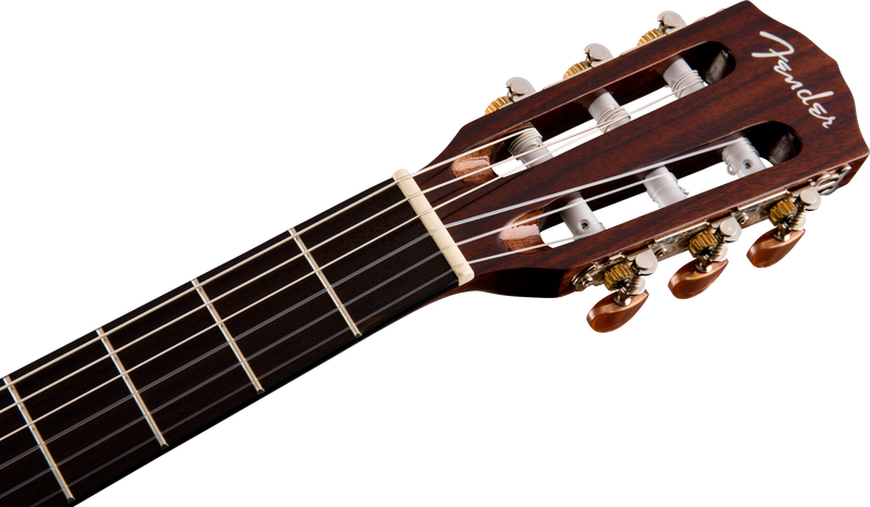 Load image into gallery viewer, Guitare classique, CN-140SCE Nylon Thinline, touche en noyer, naturel avec étui
