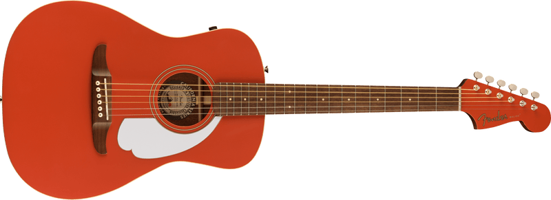 Load image into gallery viewer, Guitare acoustique-électrique Malibu Player - Fini Fiesta Red, touche en noyer(pas d’étui)
