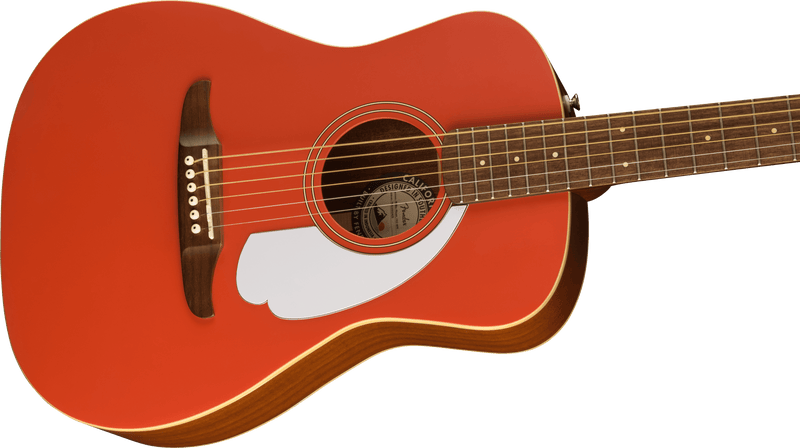 Load image into gallery viewer, Guitare acoustique-électrique Malibu Player - Fini Fiesta Red, touche en noyer(pas d’étui)
