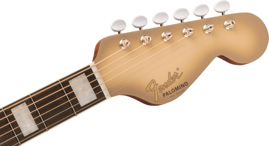 Limited edition Californian vintage Palomino with hardshell case, Antigua Pickguard, Antigua