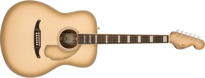 Palomino vintage californien en édition limitée avec étui rigide, Antigua Pickguard, Antigua