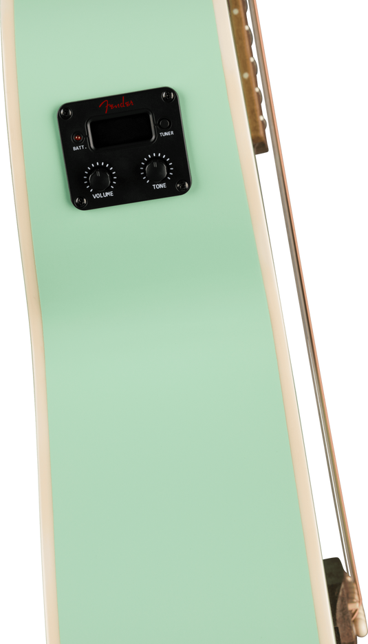 Guitare électro-acoustique "California Standard Monterey" Vert Surf