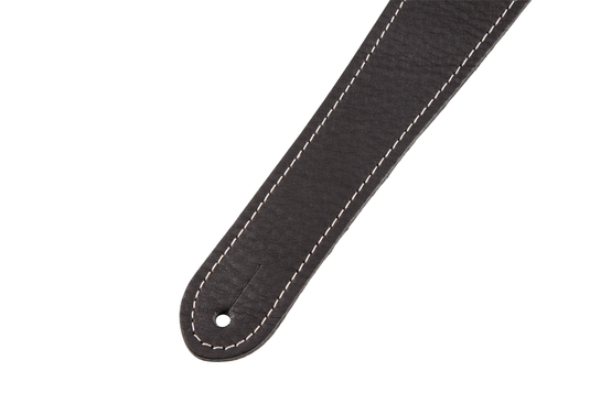 Courroie Fender Monogram en cuir - noir