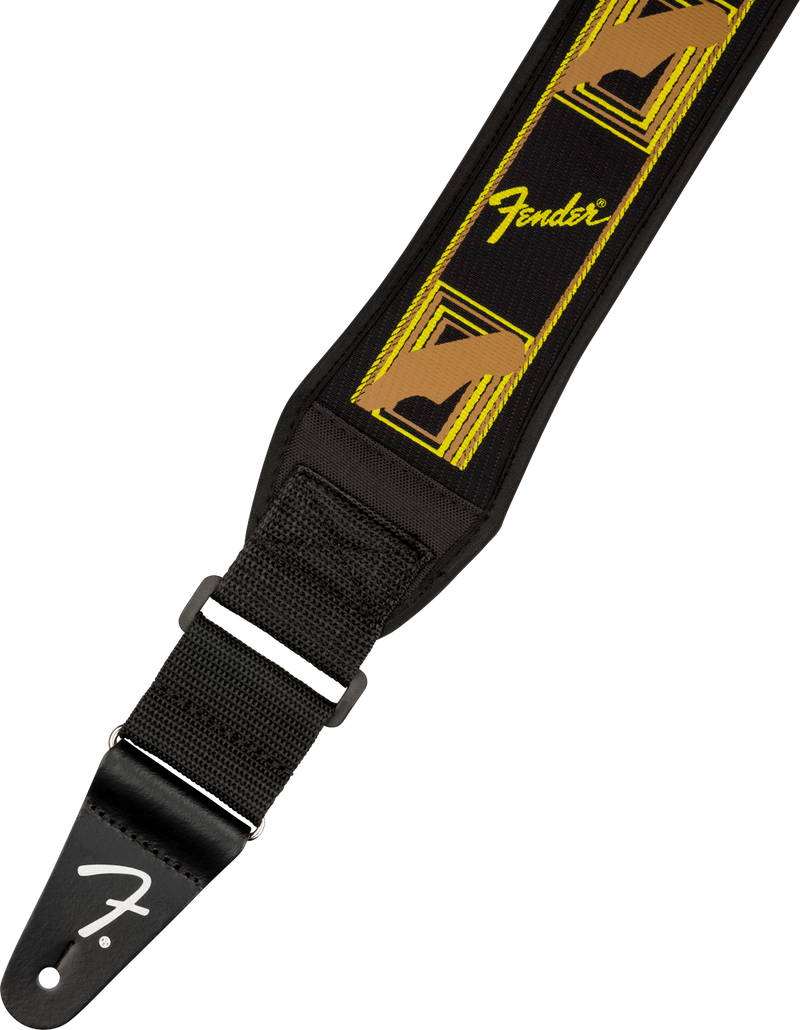 Load image into gallery viewer, Courroie 2.5&quot;- SWELL NEOPRENE MONO STRAP- Noir/Jaune/Brun
