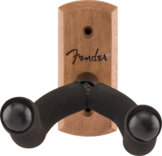 Support mural Fender pour guitare/basse, noyer