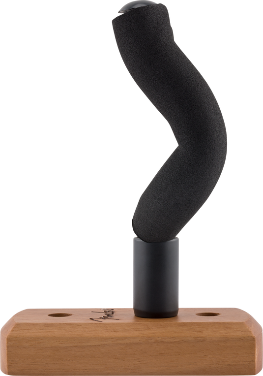 Support mural Fender pour guitare/basse, noyer