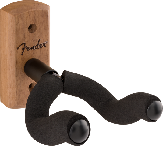 Support mural Fender pour guitare/basse, noyer