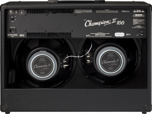 Amplificateur combo Champion II 100 Blackout