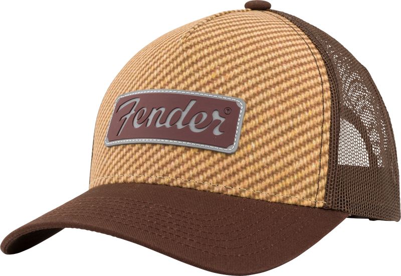 Load image into gallery viewer, Casquette en Tweed, Fender- Marron
