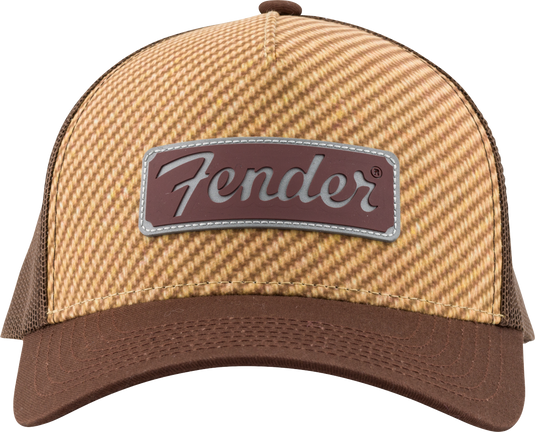 Casquette en Tweed, Fender- Marron