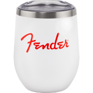 Gobelet Thermos 12 oz avec logo Fender®  Red Spaghetti, fond blanc