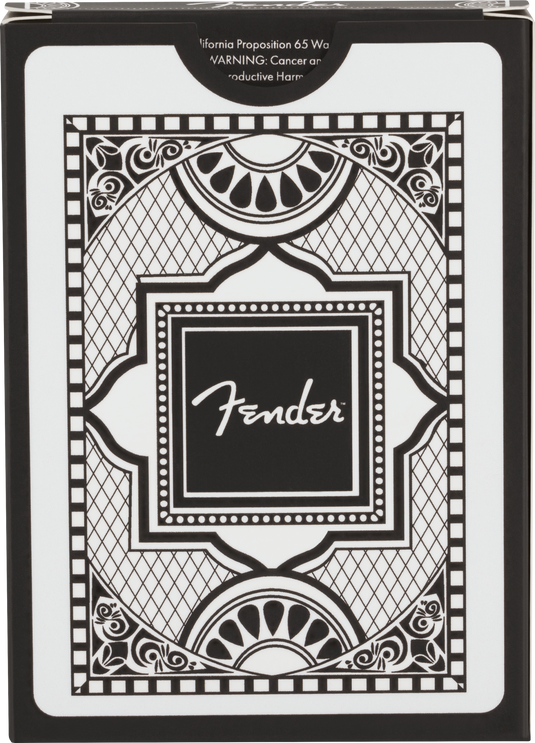 Jeu de 52 cartes et 2 Jokers à l’emblème de la FENDER STRATOCASTER