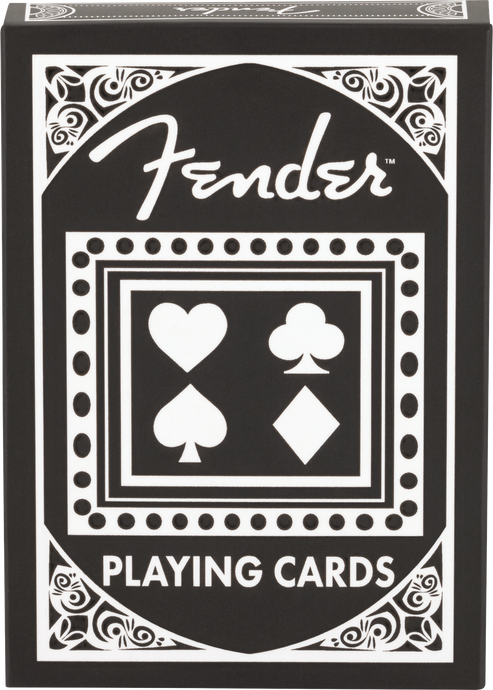 Jeu de 52 cartes et 2 Jokers à l’emblème de la FENDER STRATOCASTER