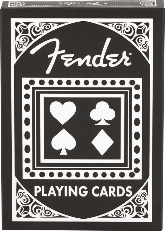Jeu de 52 cartes et 2 Jokers à l’emblème de la FENDER STRATOCASTER