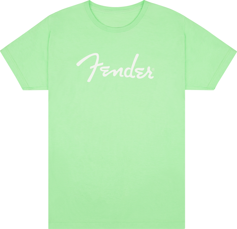Load image into gallery viewer, Chandail à manches courtes T-Shirt avec logo Fender-L- Surf Green
