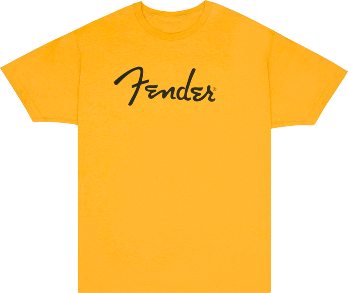 Chandail à manches courtes T-Shirt avec logo Fender-S- Butterscotch