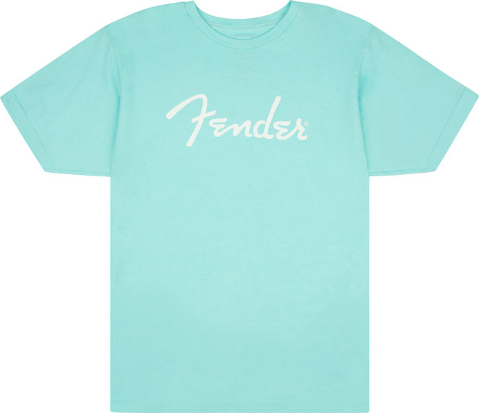 Chandail à manches courtes, T-Shirt avec logo Fender-M- Daphne Blue