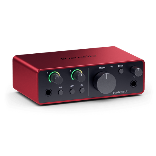 Interface audio Scarlett Solo 4ième génération