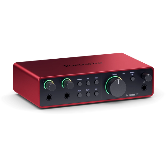 Interface audio Scarlett 2i2 4ième génération