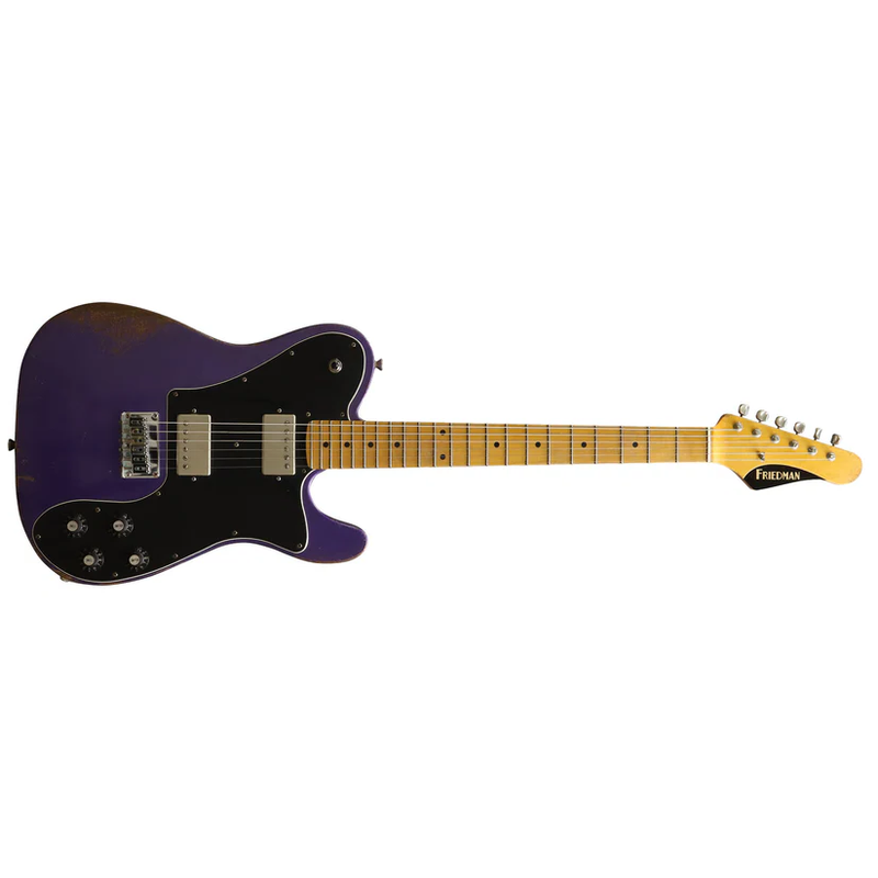 Chargez l'image dans la visionneuse de la galerie, Guitare électrique FRIEDMAN VINTAGE T: AMMHC-Q0K-CNL52 avec étui rigide
