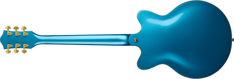 Load image into gallery viewer, Guitare électrique, G2655TG STREAMLINER™ CENTER BLOCK JR. DOUBLE-CUT AVEC BIGSBY® LTD Touche en laurier, Riviera Blue
