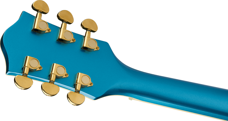 Load image into gallery viewer, Guitare électrique, G2655TG STREAMLINER™ CENTER BLOCK JR. DOUBLE-CUT AVEC BIGSBY® LTD Touche en laurier, Riviera Blue
