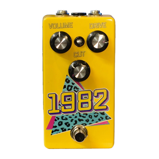 Pédale 1982 RAT - Tribute Distorsion Jaune