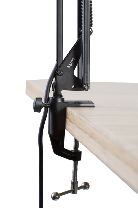 Pied de micro de bureau pour diffusion/podcast