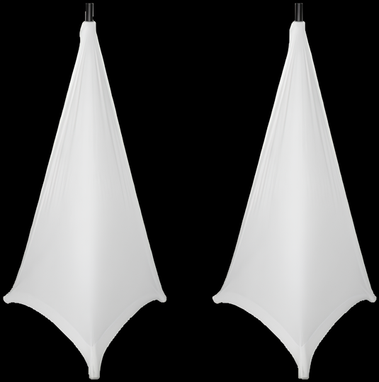 Housse pour Enceinte Extensible en Blanc