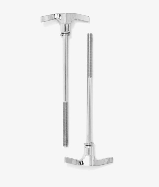 Tige en T pour grosse caisse 6 mm de diamètre, lot de 4