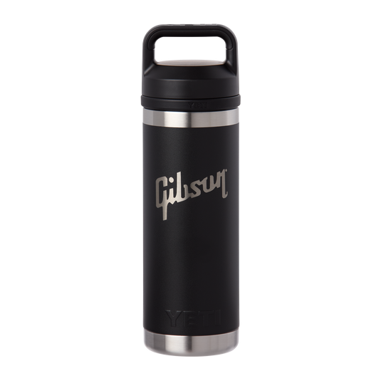 Bouteille Gibson Yeti Rambler (18 onces, noire)
