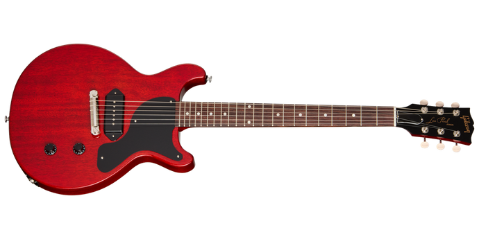 Guitare électrique, Les Paul Junior Double Cut-Vintage Cherry avec étui rigide