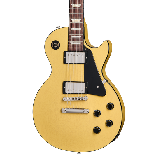 Gibson Les Paul Standard 50s  Mahogany Top - Core TV yellow, avec étui rigide