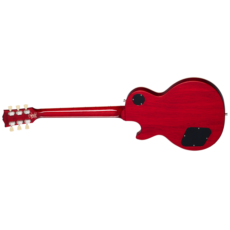 Load image into gallery viewer, Slash &quot;Jessica&quot; Les Paul Standard, &quot;Honey Burst&quot; dos rouge avec étui rigide

