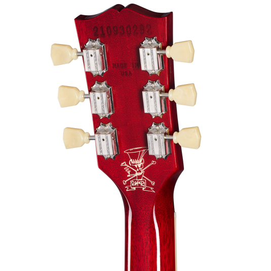 Slash "Jessica" Les Paul Standard, "Honey Burst" dos rouge avec étui rigide