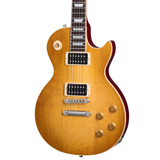 Slash "Jessica" Les Paul Standard, "Honey Burst" dos rouge avec étui rigide