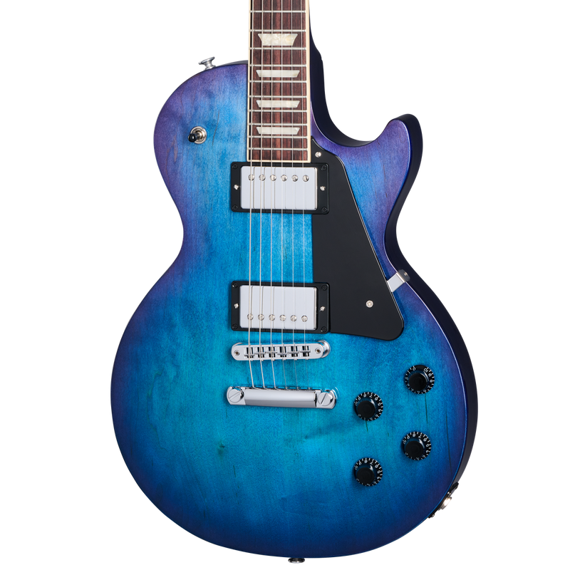 Chargez l&#39;image dans la visionneuse de la galerie, Guitare électrique,Gibson Les Paul Studio-Core -Blueberry Burst avec étui souple
