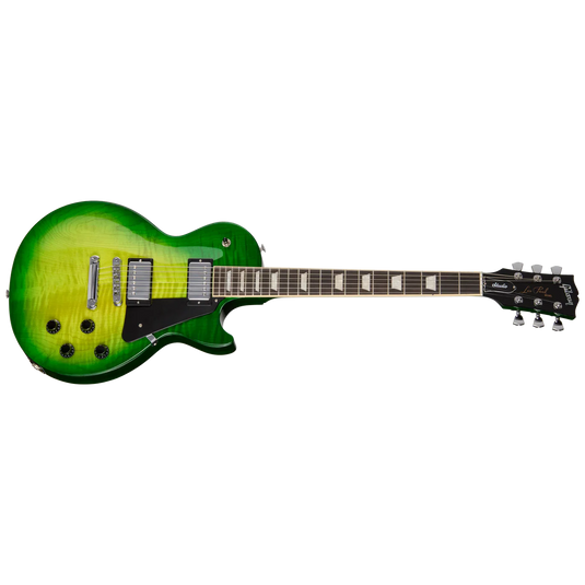 Guitare Gibson USA Les Paul Session- Iguana Burst avec étui souple