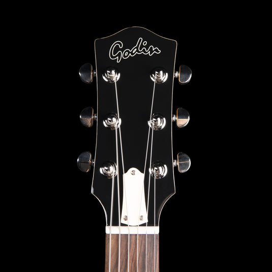 Guitare électrique 5e Ave TL Kingpin P90 Crème Translucide HG avec étui