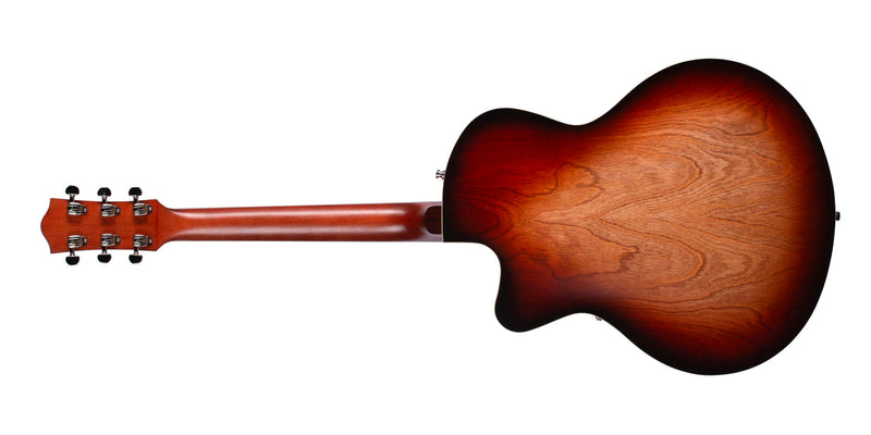 Chargez l'image dans la visionneuse de la galerie, guitare électrique hollow body de la série Godin Century Maho Éclat de Cognac EQ, touche Ébène, Table Cèdre Massif,étui souple inclus
